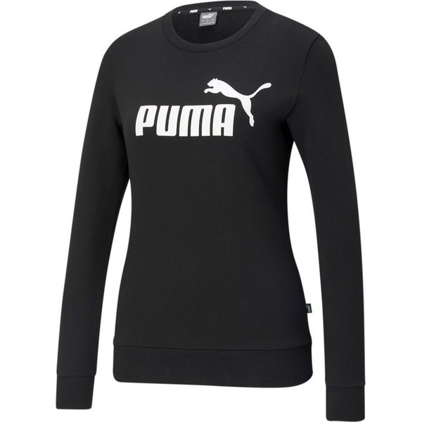 PUMA Fleecepullover Puma Damen Pullover ESS Logo Crew 586786