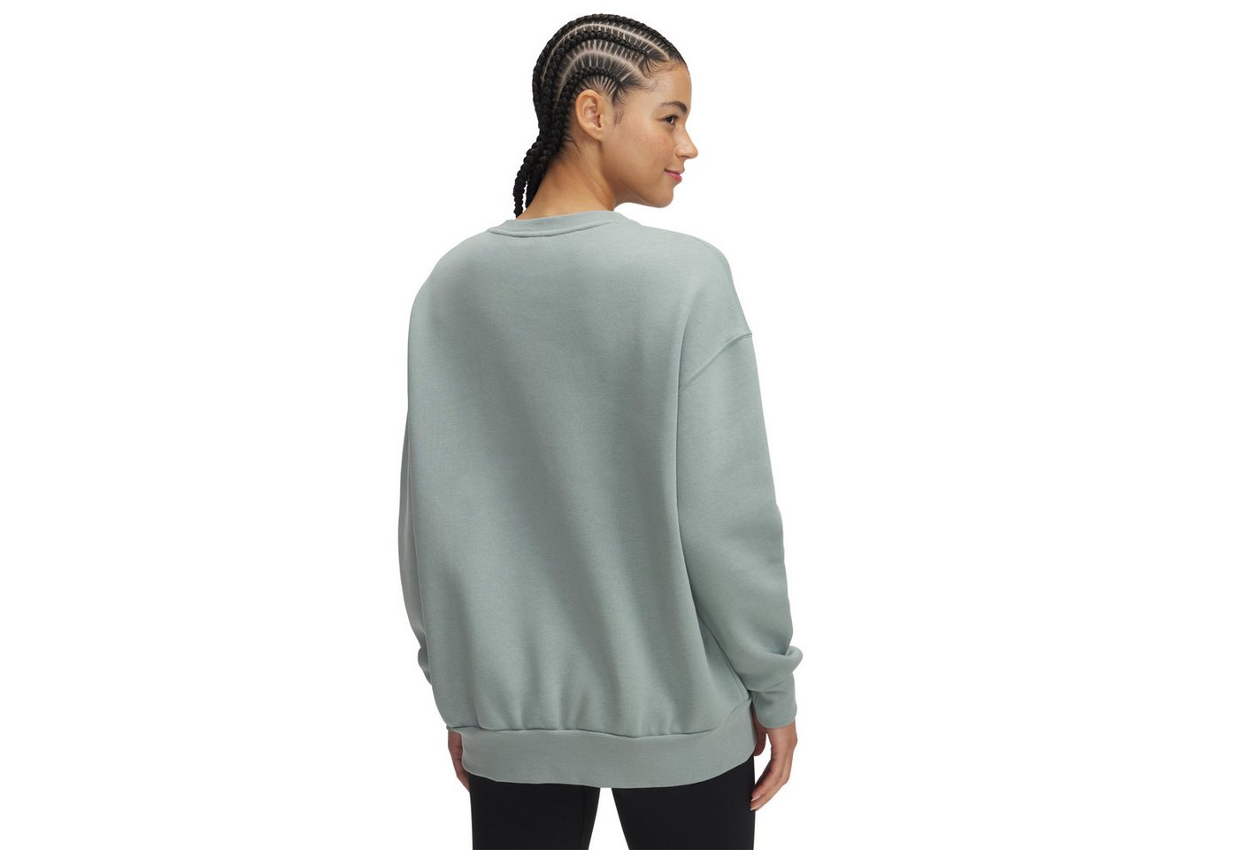 Under Armour® Fleecepullover Under Armour Damen Sweatshirt Essential Fleece OS Crew 1379475 – Bild 2 von 2