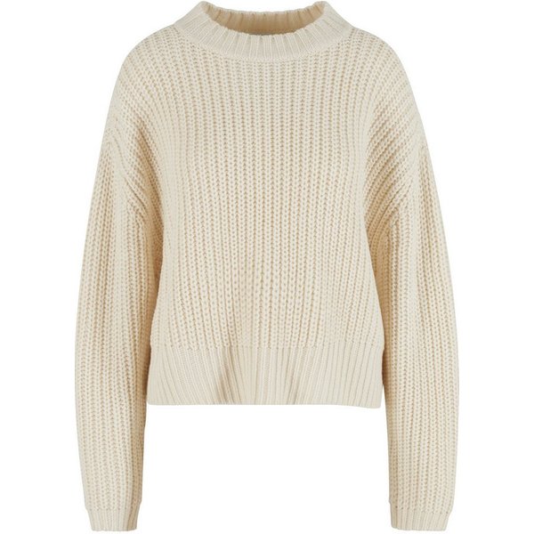 URBAN CLASSICS Fleecepullover Urban Classics Ladies Wide Basic Oversized Sweater