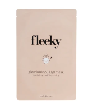 fleeky Glow Luminous Gel Maske Feuchtigkeit & Glow Gesichtsmaske · 3 Stk