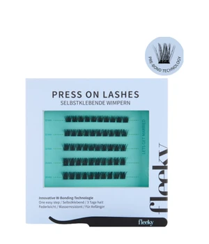 fleeky Press-On Lashes Let's Get Married Wimpern · 50 Stk · Schwarz