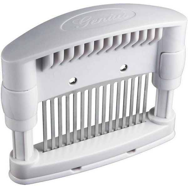 Genius Fleischklopfer Genius - Fleischzartmacher Fleischstecher Steaker weiß 15067