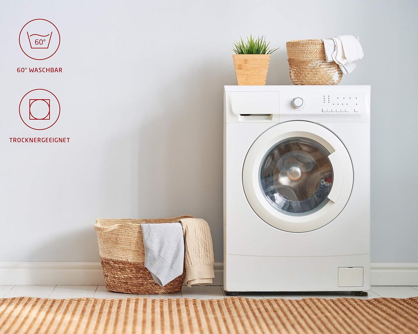 fleuresse Kissenbezug Colours, Ökotex Standard 100, Interlock-Jersey, besonders robust, formbeständig – Bild 5 von 5
