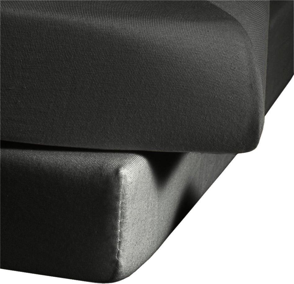 fleuresse Spannbettlaken Comfort, Jersey-Elasthan, Gummizug: rundum, (1 Stück), langlebig & bügelfrei,Perfekte Passform durch POWER-STRETCH – Bild 2 von 3