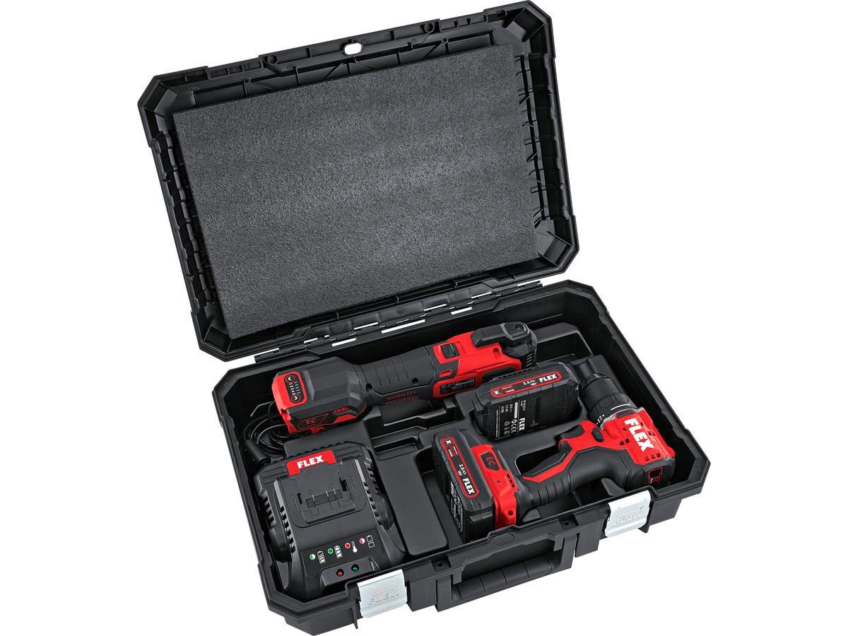 Flex Akku-Bohrschrauber DD 2G 18.0-EC LD + MT 18-EC Set, max. 1800 U/min – Bild 2 von 5