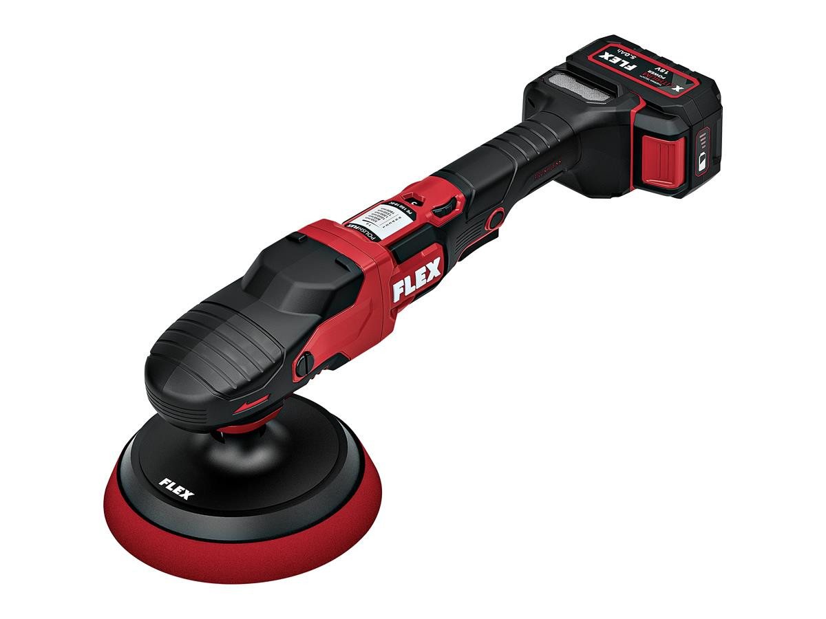 Flex Akku-Poliermaschine PE 2 18-EC Set, 550 min. U/min, 1800 max. U/min, Ø 150 mm – Bild 2 von 3
