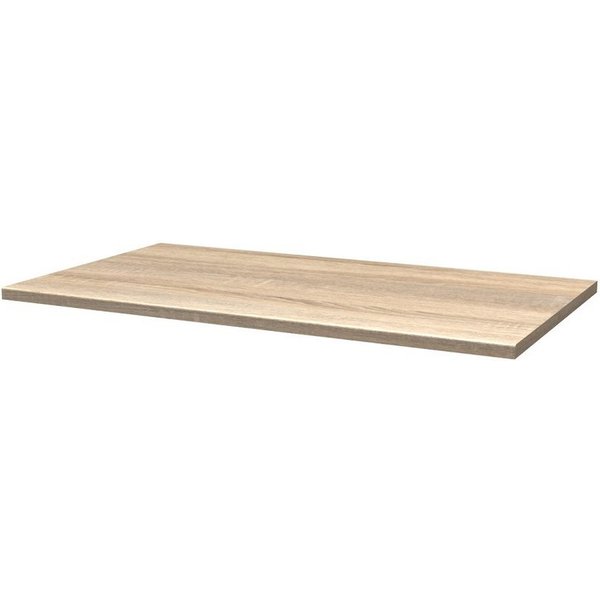Flex-Well Arbeitsplatte Arbeitsplatte - 100 x 60 x 2,8 cm - Sonoma Eiche – Salerno