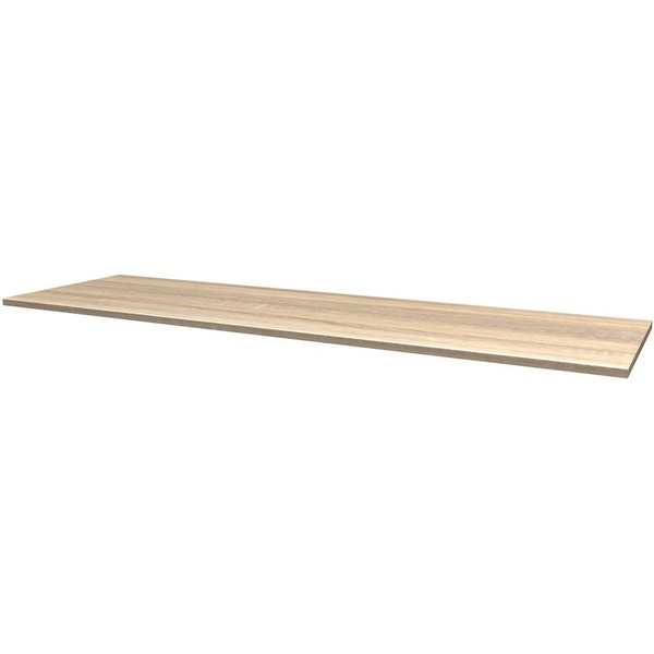 Flex-Well Arbeitsplatte Arbeitsplatte - 210 x 60 x 2,8 cm - Sonoma Eiche – Salerno