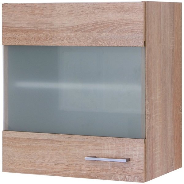 Flex-Well Glashängeschrank Samoa (B x H x T) 50 x 54,8 x 32 cm, mit Stollenglastüren