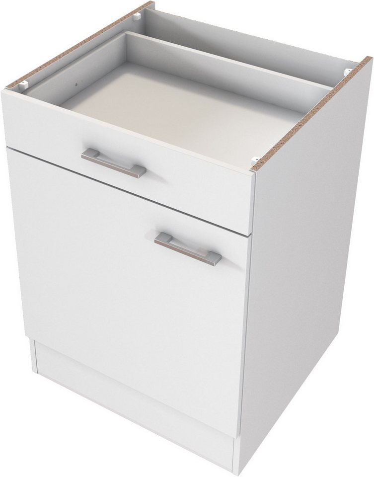 Flex-Well Küchenzeile LUCCA, 6-teilig, Hauswirtschaftsraum, Hobbyraum, Küche, Breite 210 cm, (Set), Kombination aus 4 Möbelteilen inkl. Arbeitsplatte und Einbau – Bild 4 von 5