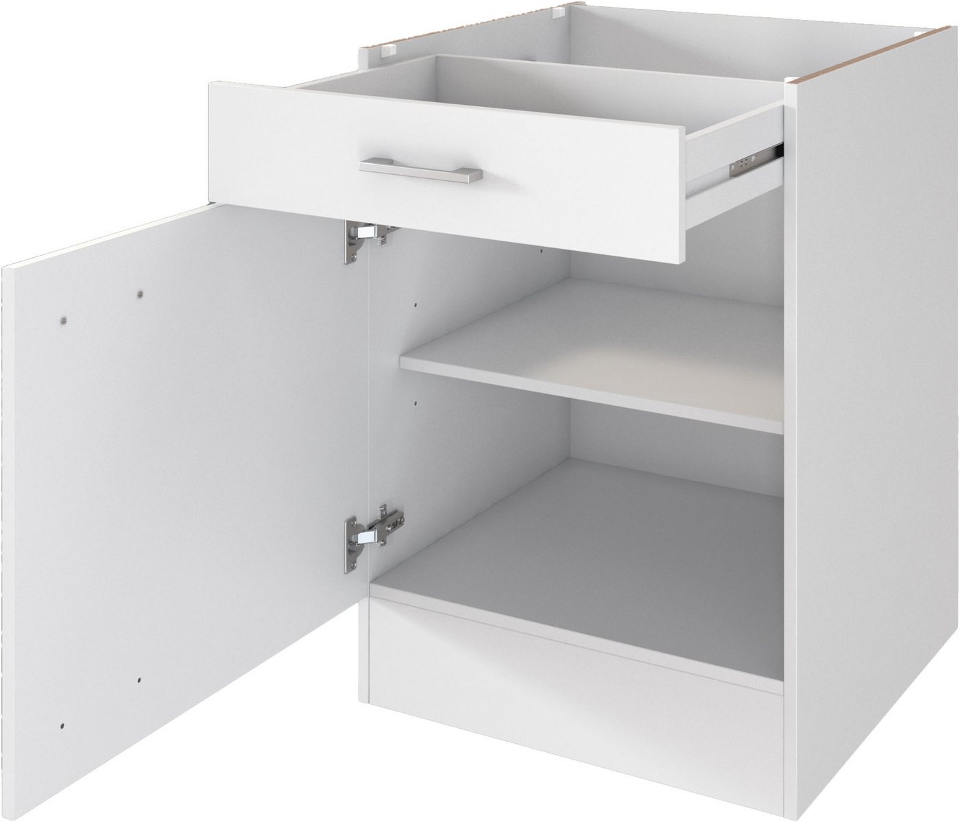 Flex-Well Küchenzeile LUCCA, 6-teilig, Hauswirtschaftsraum, Hobbyraum, Küche, Breite 210 cm, (Set), Kombination aus 4 Möbelteilen inkl. Arbeitsplatte und Einbau – Bild 5 von 5