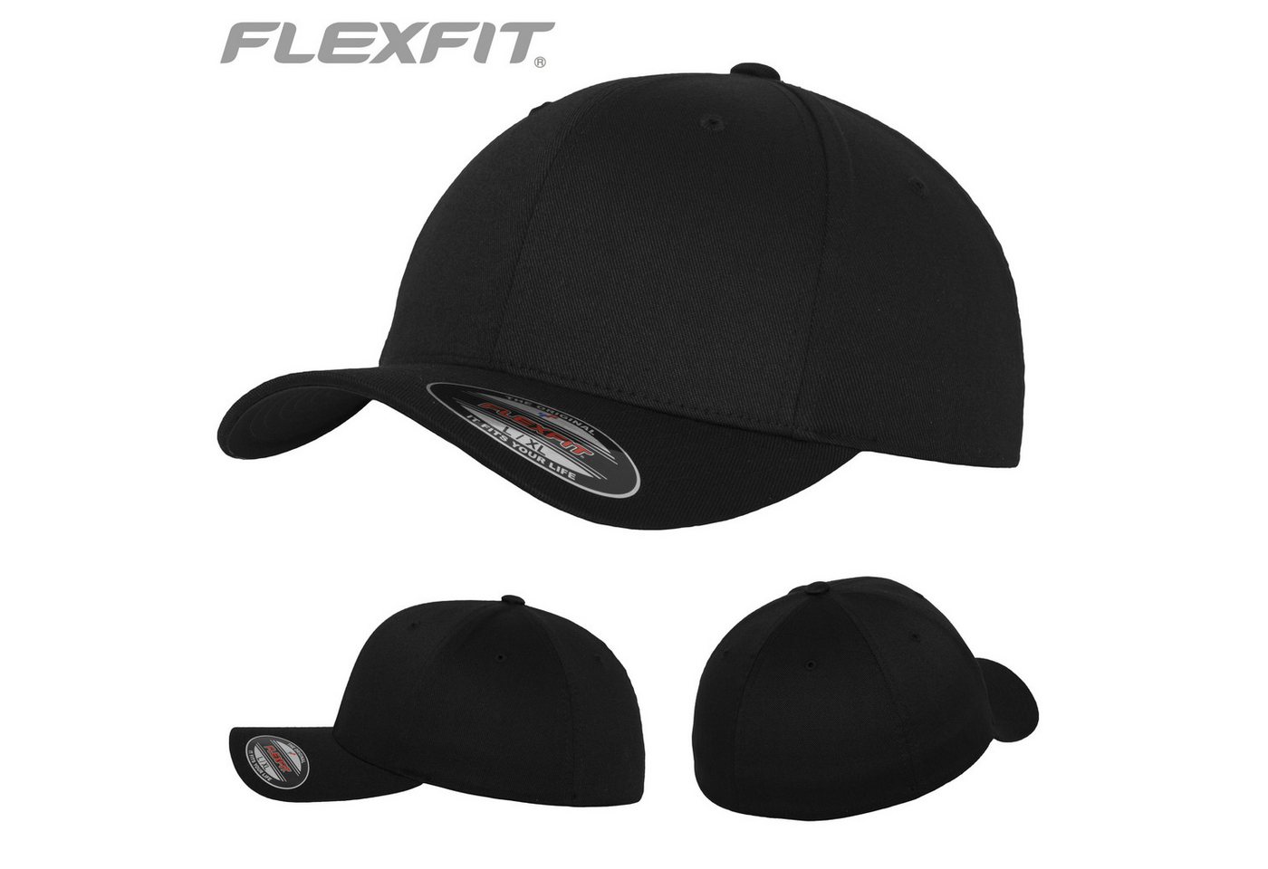Flexfit Baseball Cap Flex Cap Special Baseballcap Kappe mit UD Bandana – Bild 2 von 4