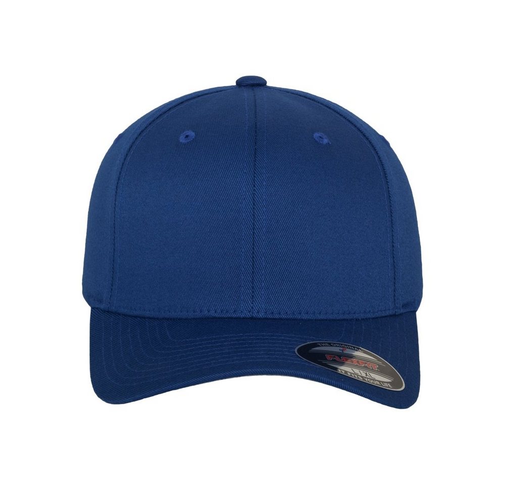 Flexfit Flex Cap Wooly Combed Cap royal - S-M (Packung) – Bild 4 von 5