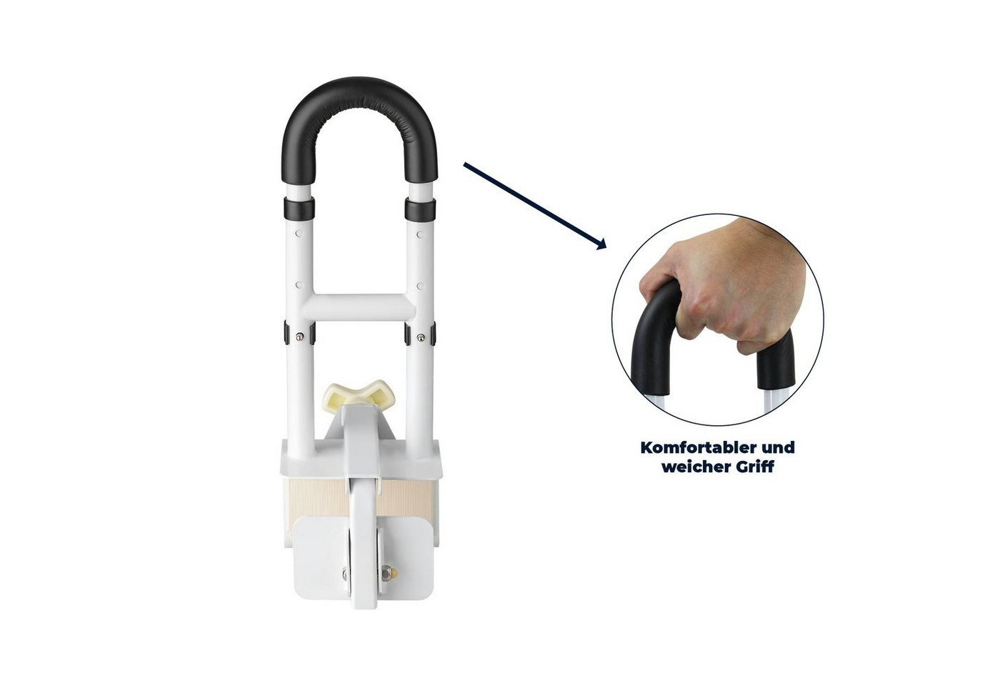 flexilife Badewannen-Einstiegshilfe Premium Badewannen-Einstiegshilfe bis 130 kg, individuell anpassbar – Bild 3 von 5
