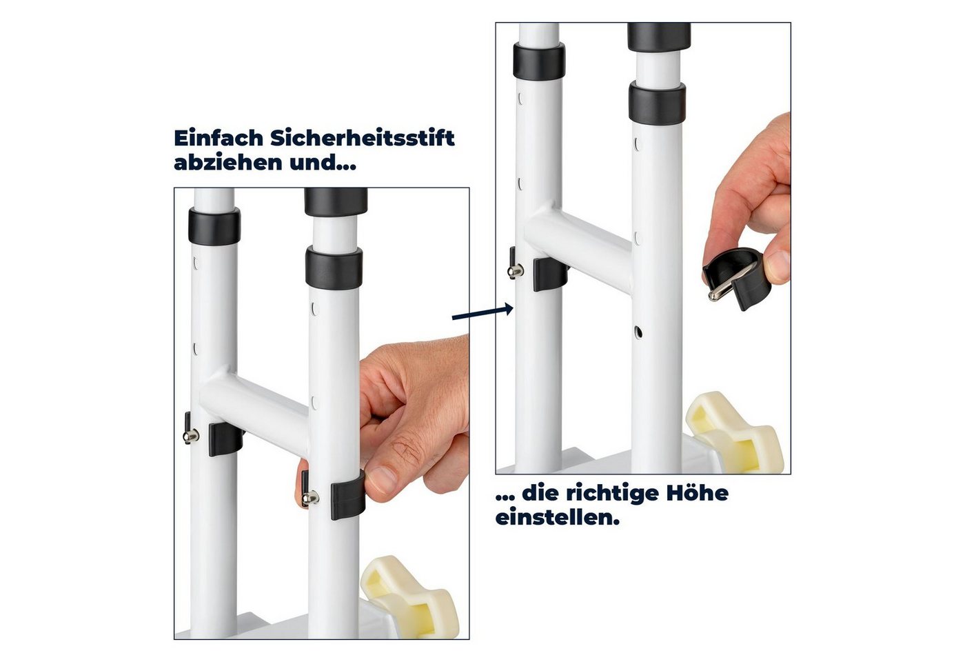 flexilife Badewannen-Einstiegshilfe Premium Badewannen-Einstiegshilfe bis 130 kg, individuell anpassbar – Bild 5 von 5