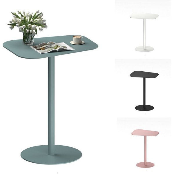 FLEXISPOT Ablagetisch Beistelltisch aus Stahl – Stabil & Farbvielfalt, Gartentisch (für Wohnzimmer, Bett, Balkon oder Garten, – Als Sofatisch, Nachttisch oder O