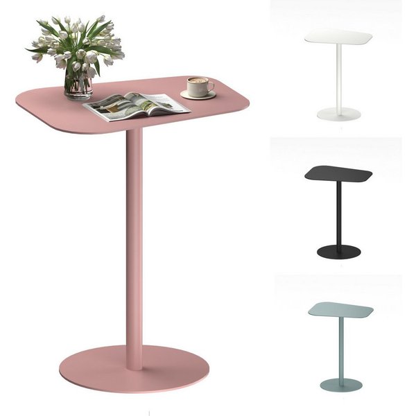 FLEXISPOT Ablagetisch Beistelltisch aus Stahl – Stabil & Farbvielfalt, Gartentisch (für Wohnzimmer, Bett, Balkon oder Garten, – Als Sofatisch, Nachttisch oder O