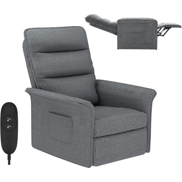 FLEXISPOT Sessel Elektrischer Relaxsessel – Ergonomischer Liegesessel mit Relaxfunktion (leicht zu montieren, kompakt verpackt & einfach zu transportieren), Fer