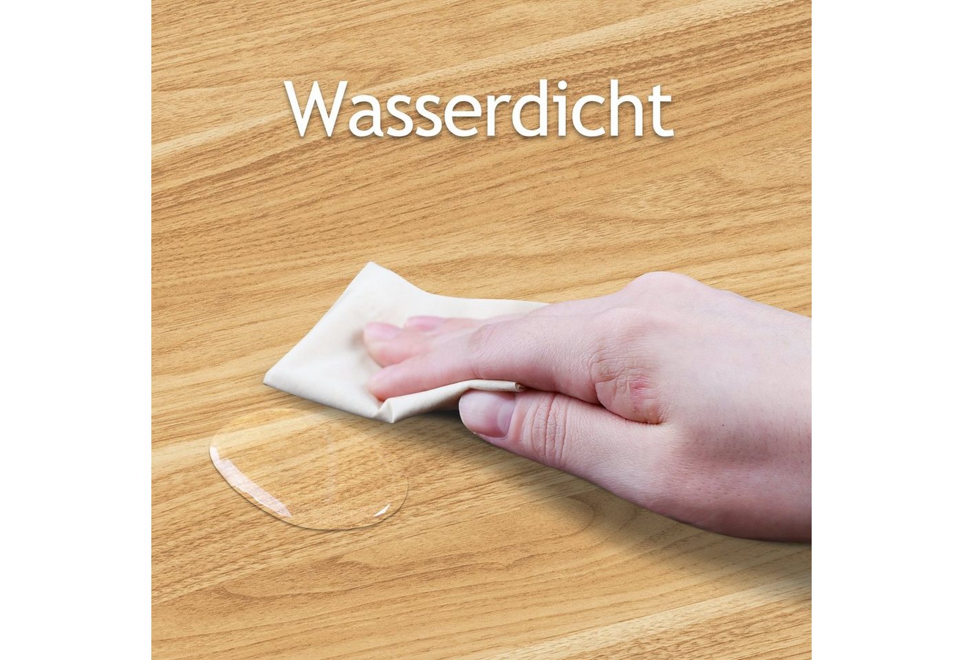 FLEXISPOT Tischplatte Premium-Series DIY Tischplatte, MDF/Bambus/Rubberwood/Eiche (Holzwerkstoff, Farbe auswählbar, Groß auswählbar, Stabile Tischplatte), DIY S – Bild 5 von 5