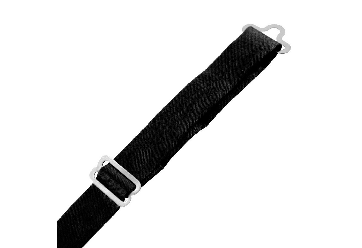 DonDon Fliege DonDon Edle Herren Fliege Schleife glänzend (Packung, 1-St) bereits gebunden, verstellbar, Seidenlook – Bild 5 von 5