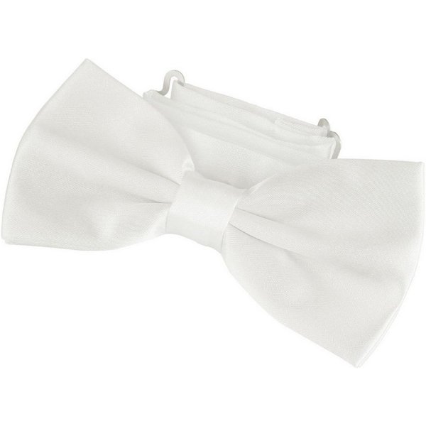DonDon Fliege DonDon Edle Herren Fliege Schleife glänzend (Packung, 1-St) bereits gebunden, verstellbar, Seidenlook
