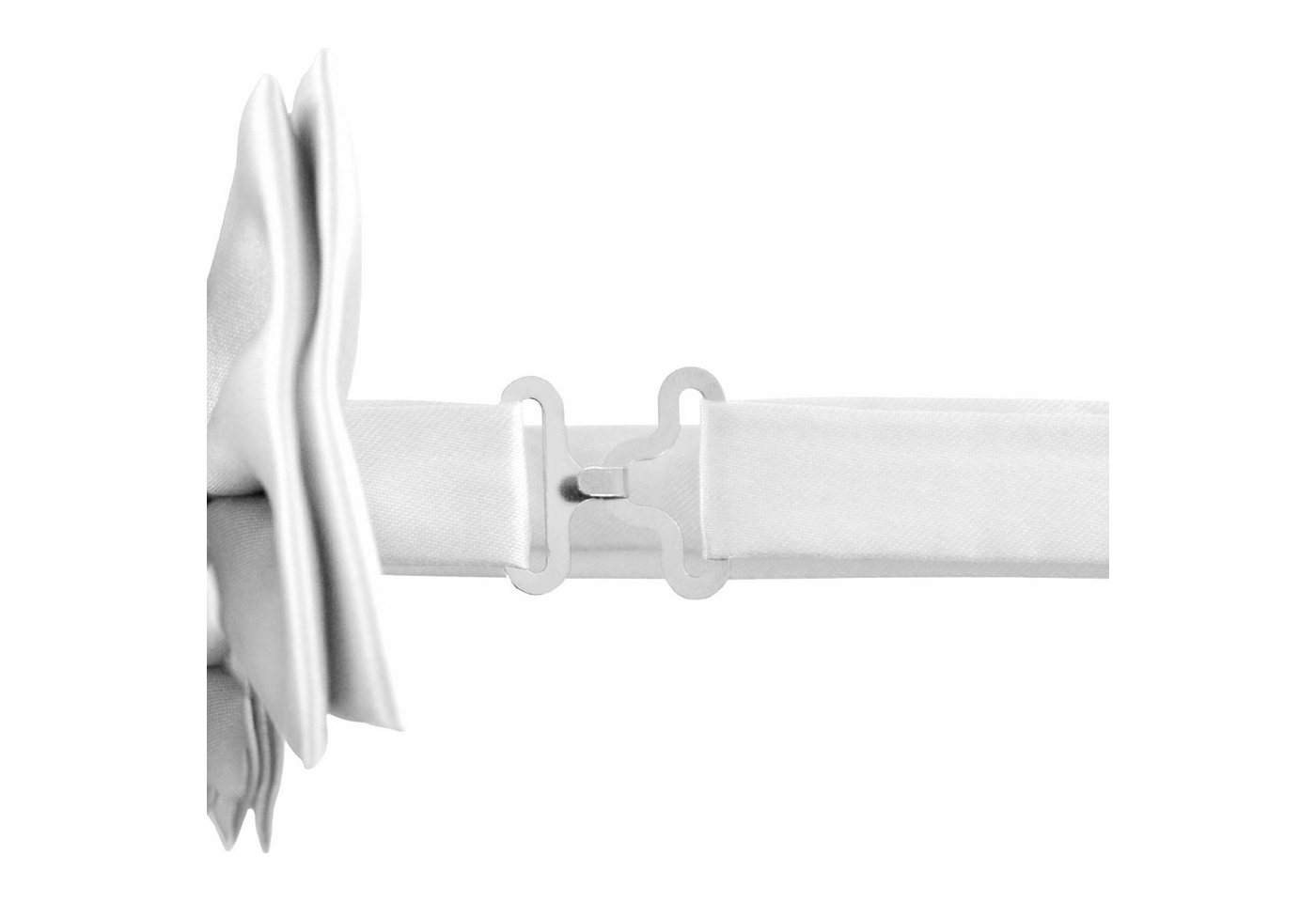 DonDon Fliege DonDon Edle Herren Fliege Schleife glänzend (Packung, 1-St) bereits gebunden, verstellbar, Seidenlook – Bild 4 von 5