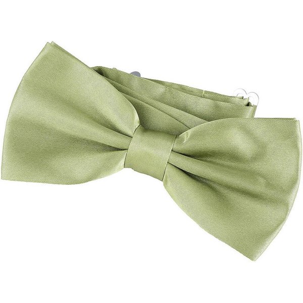 DonDon Fliege DonDon Edle Herren Fliege Schleife glänzend (Packung, 1-St) bereits gebunden, verstellbar, Seidenlook