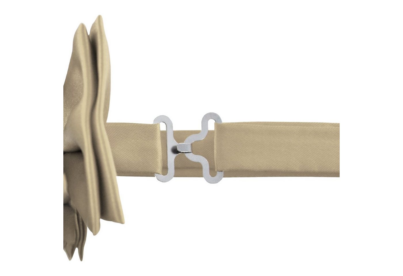 DonDon Fliege DonDon Edle Herren Fliege Schleife glänzend (Packung, 1-St) bereits gebunden, verstellbar, Seidenlook – Bild 4 von 5
