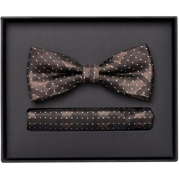 VENTI Fliege VENTI Set aus Fliege und Einstecktuch gemustert