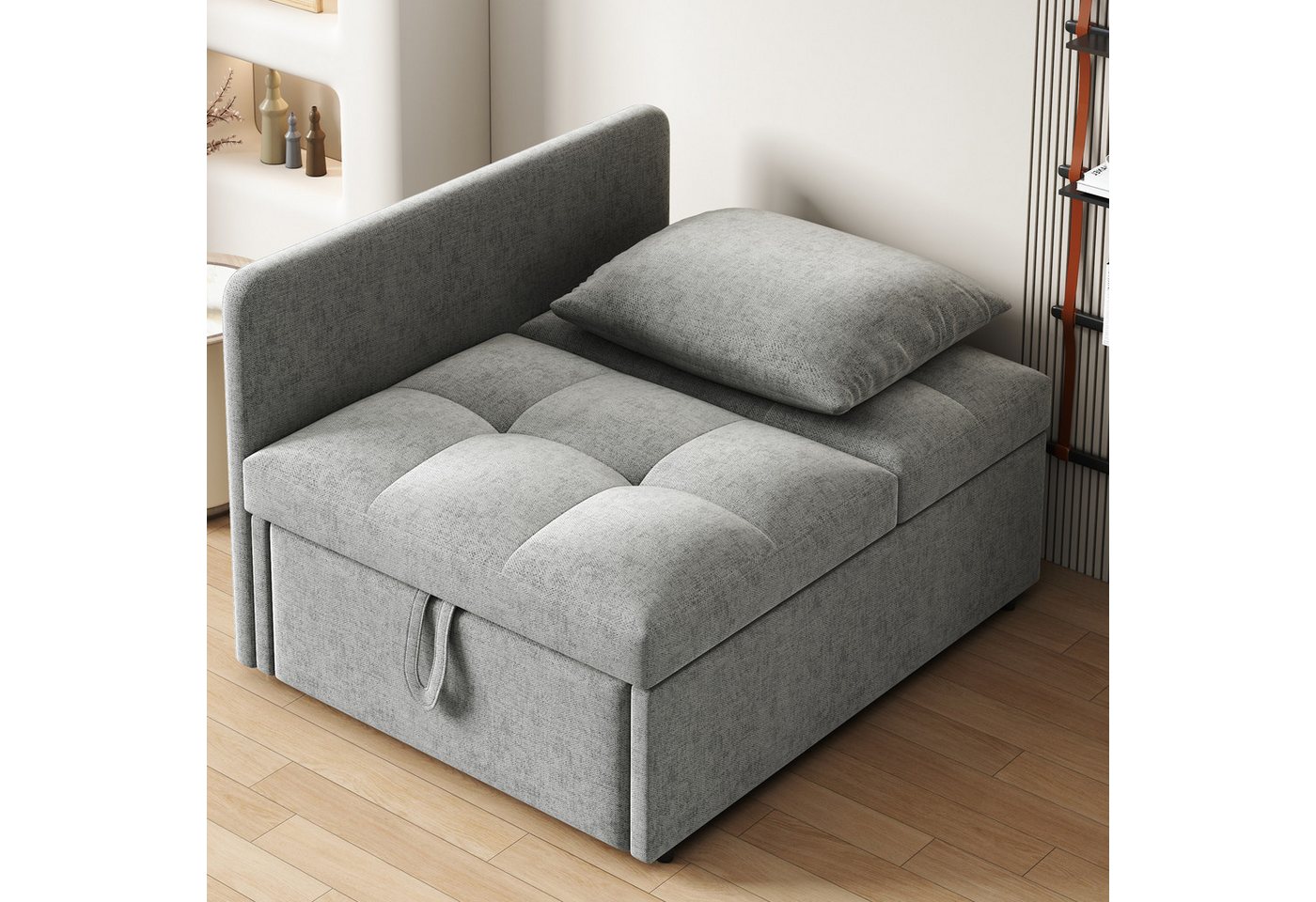 Flieks Daybett, Polsterbett Multifunktion-Schlafsofa mit verstellbarer Rückenlehne – Bild 4 von 5