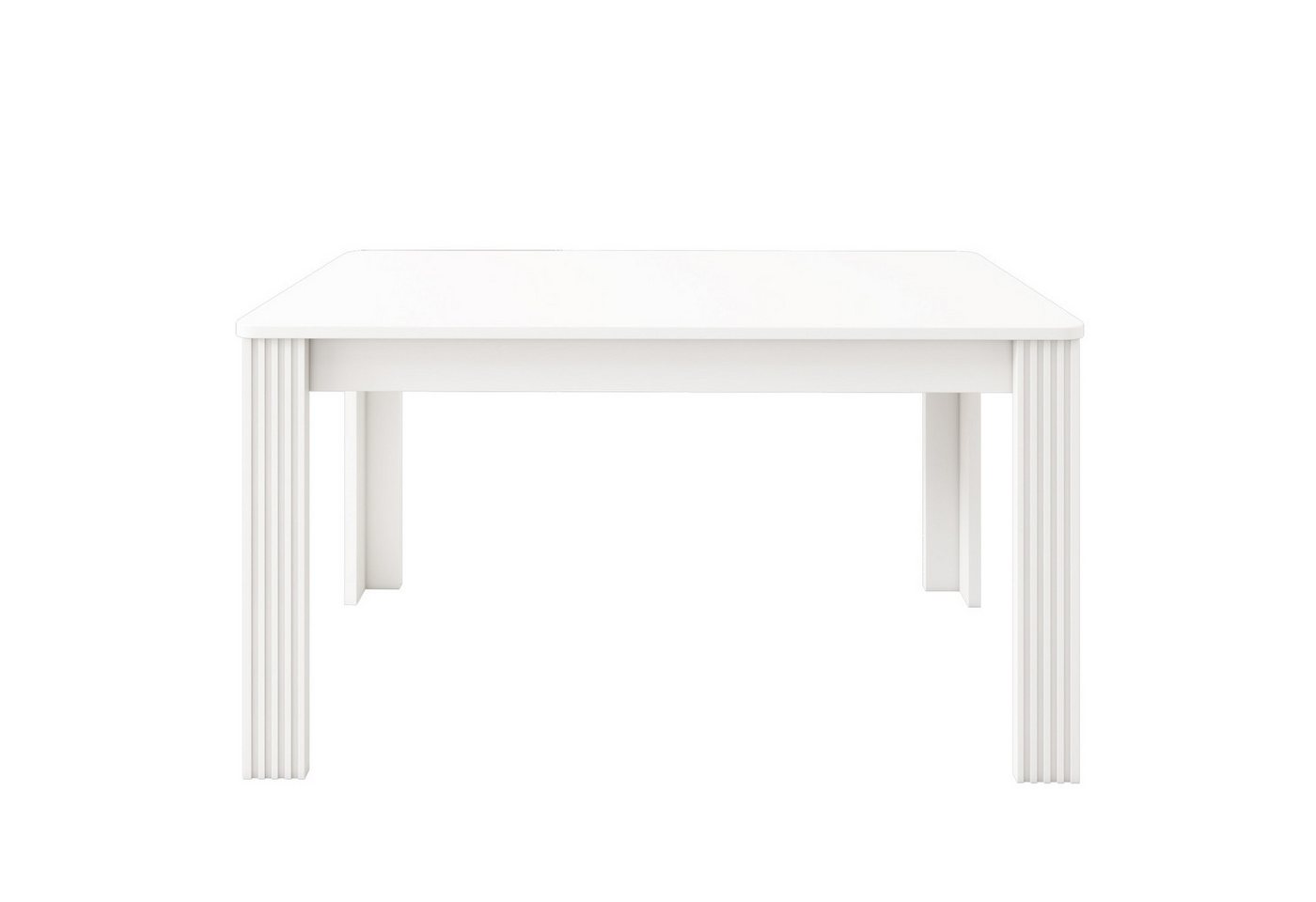 Flieks Esstisch (1-St), Rechteckiger Esszimmertisch Schreibtisch Küchentisch 116*65*75cm – Bild 2 von 5