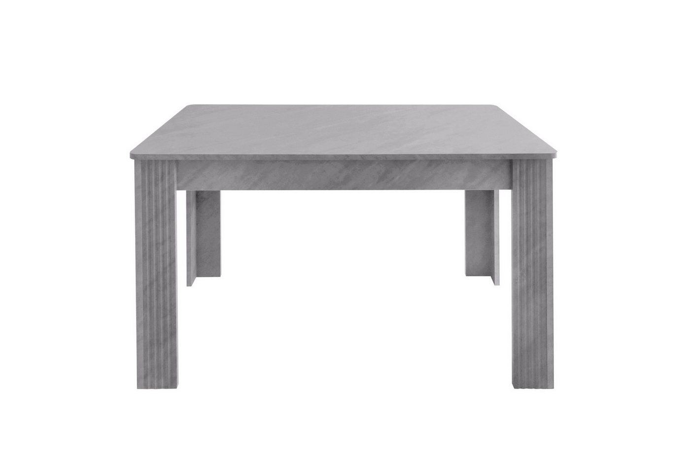 Flieks Esstisch (1-St), Rechteckiger Esszimmertisch Schreibtisch Küchentisch 116*65*75cm – Bild 2 von 5