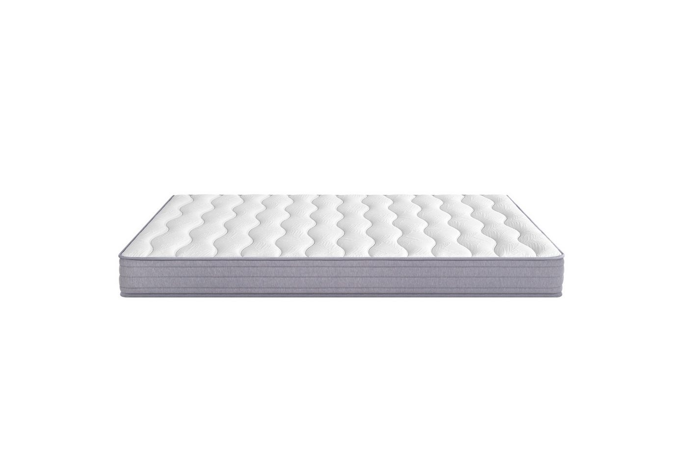 Federkernmatratze, Flieks, 20 cm hoch, Gerollte Matratze 140×200cm, Härtegrad: H3, mit ergonomischen Modulen – Bild 2 von 5