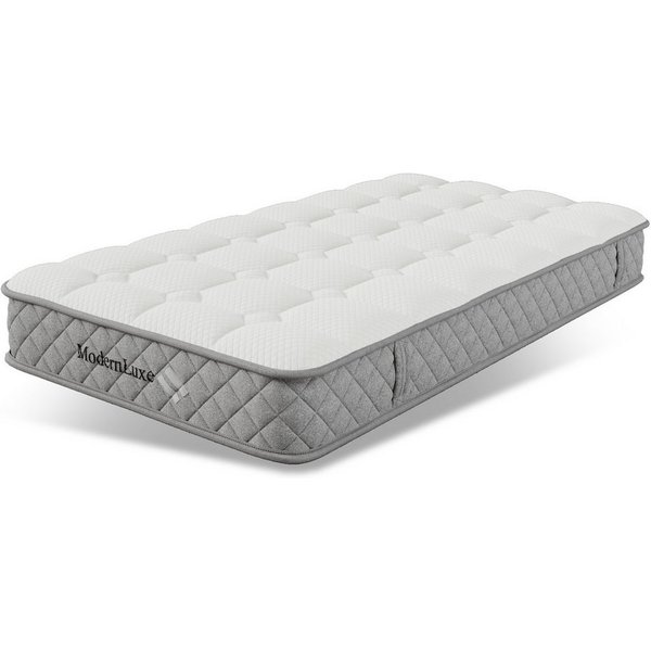 Kaltschaummatratze, Flieks, 20 cm hoch, Orthopädische Matratze H3 90x200x20cm mit 7-Zonen-Taschenfederkern