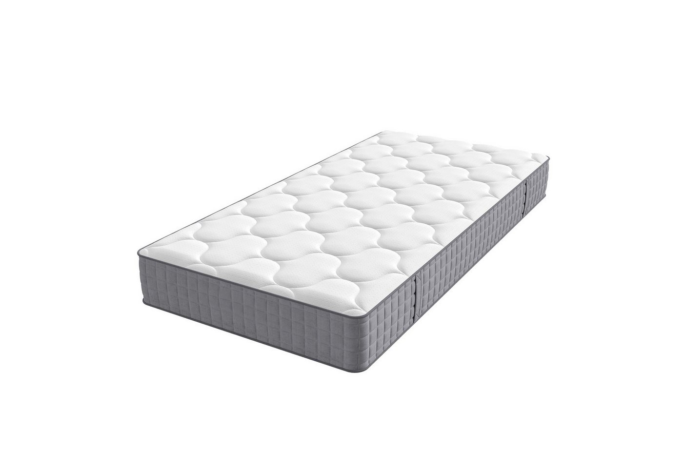 Taschenfederkernmatratze, Flieks, 25 cm hoch, 7-Zonen Federkernmatratze 90x200cm, ergonomisch, Härtegrad H3 – Bild 2 von 5