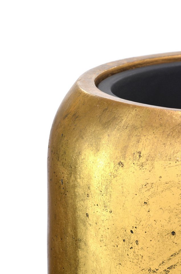 Flingora Bodenvase Cleo, mit Einsatz - Fiberglas - Indoor - Gold - Höhe 51 cm – Bild 2 von 4