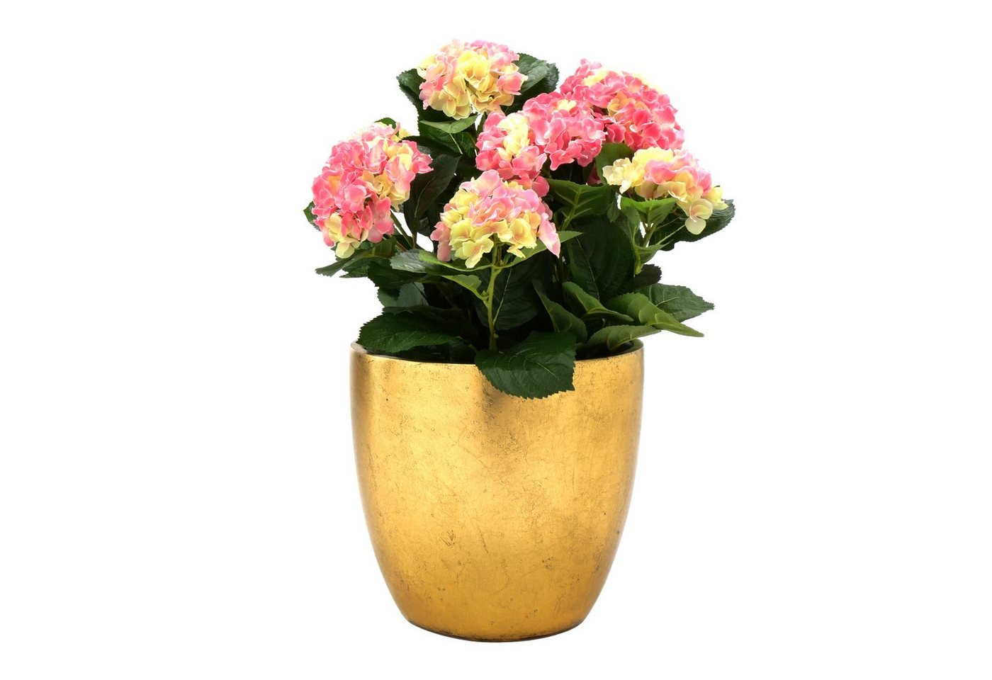 Flingora Pflanzkübel Faye, mit Einsatz - Fiberglas - Indoor - Gold - Ø 30 cm – Bild 3 von 3