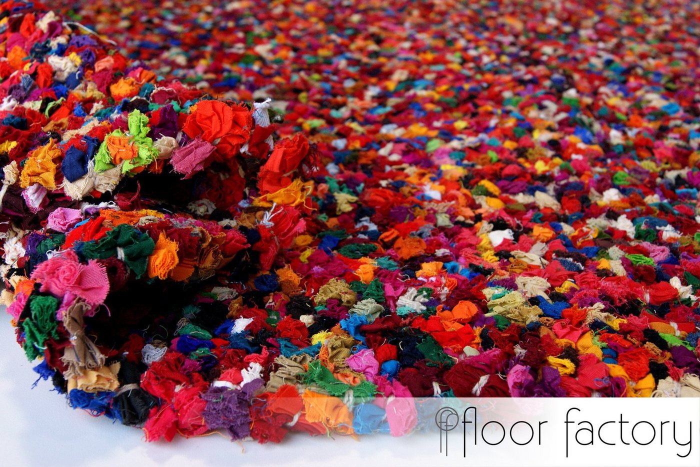 floor factory Teppich Confetti, rechteckig, Höhe: 15 mm, handgewebt – Bild 4 von 5