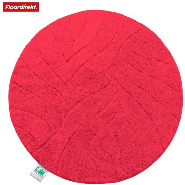 Floordirekt Badematte Maris, ausfranssicher, verschiedene Farben, aus weicher Mikrofaser, Höhe 15 mm, rutschhemmend beschichtet, fusselfrei, Polyester, Rund, 12