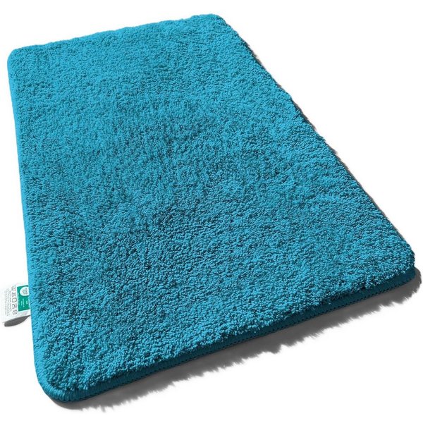 Floordirekt Badematte Sky Extra weich & saugstark, Fußbodenheizung geeignet, Hochflor, Höhe 30 mm, Rutschhemmende Rückseite, Waschmaschinen & Trockner geeignet,