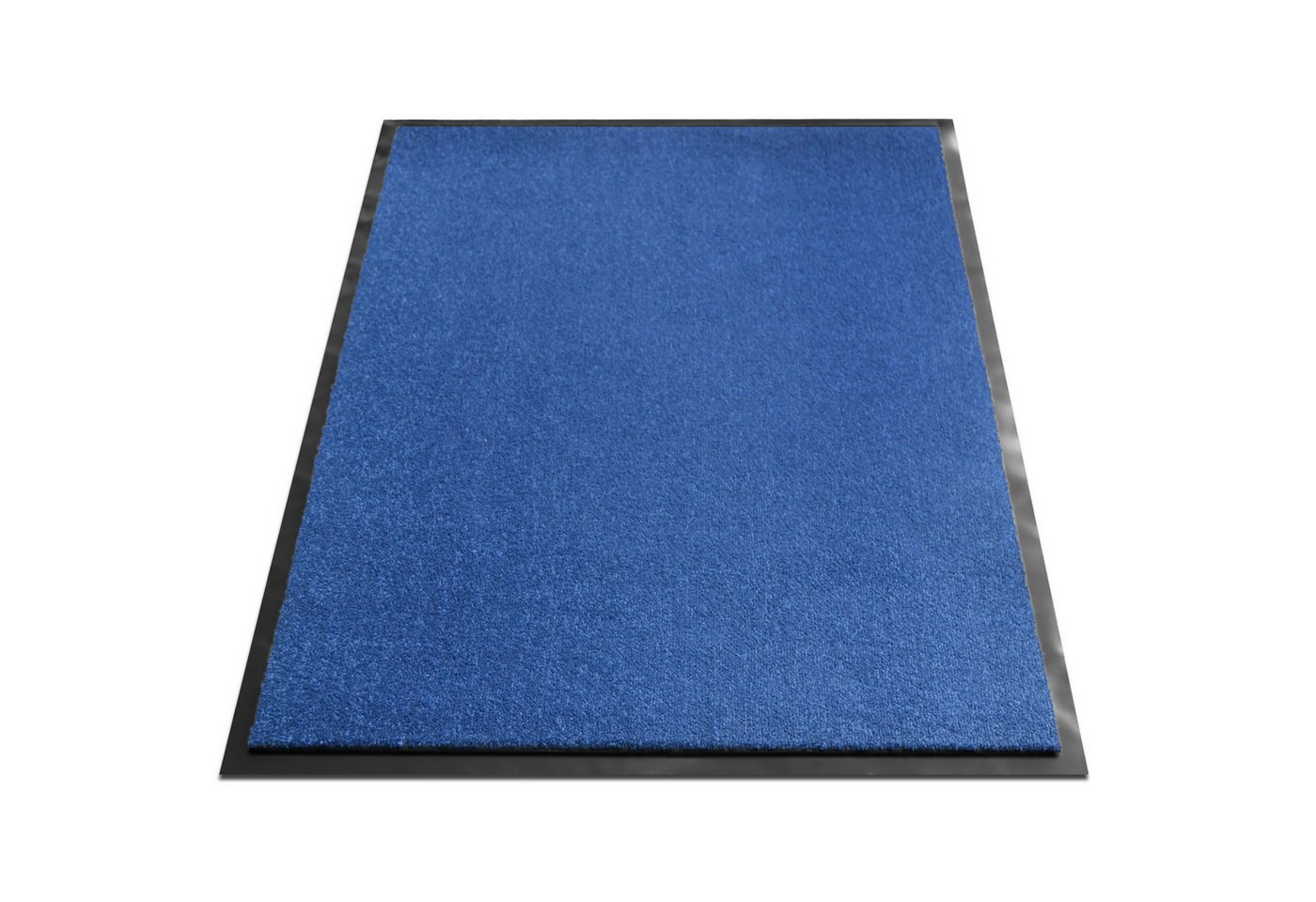 Floordirekt Fußmatte Monochrom, Rutschfeste Schmutzfangmatte Indoor, 30°C Maschinenwaschbar, Rechteckig, Höhe: 7 mm, Geeignet für Trockner & Fußbodenheizungen,  – Bild 2 von 5