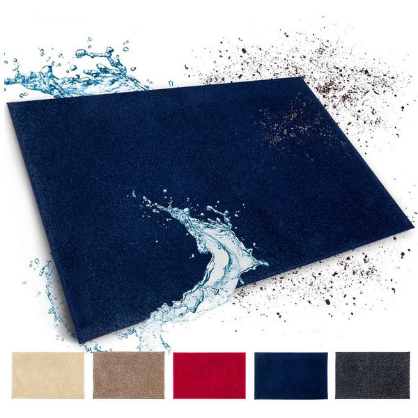 Floordirekt Fußmatte Nasa Schmutzfangmatte, rechteckig, Höhe: 14 mm, waschbar bei 30 Grad, schmutzabsorbierend