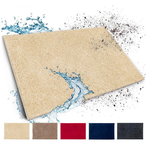 Floordirekt Fußmatte Nasa Schmutzfangmatte, rechteckig, Höhe: 14 mm, waschbar bei 30 Grad, schmutzabsorbierend
