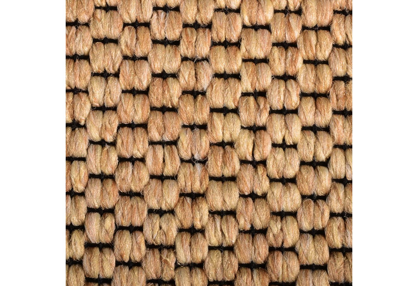 Floordirekt Läufer Kalkutta, robuste & strapazierfähige Sisal-Naturfaser, Rutschfest, rechteckig, Höhe: 5 mm, Sisal Teppichläufer in Boho-Style für alle Räume - – Bild 5 von 5