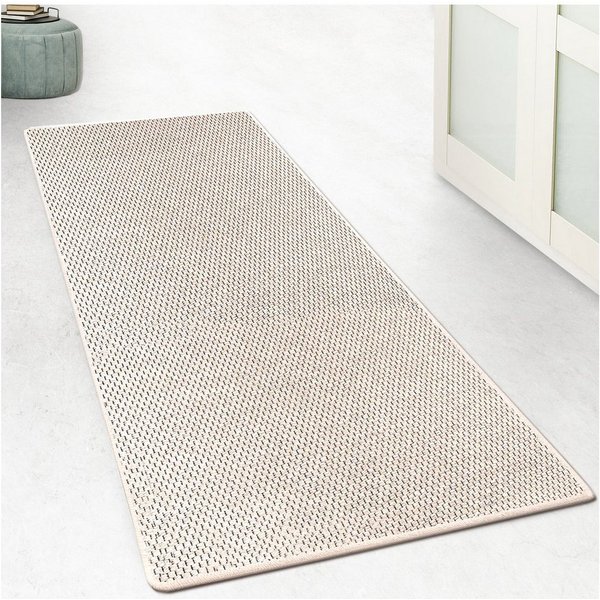 Floordirekt Läufer Kalkutta, robuste & strapazierfähige Sisal-Naturfaser, Rutschfest, rechteckig, Höhe: 5 mm, Sisal Teppichläufer in Boho-Style für alle Räume -