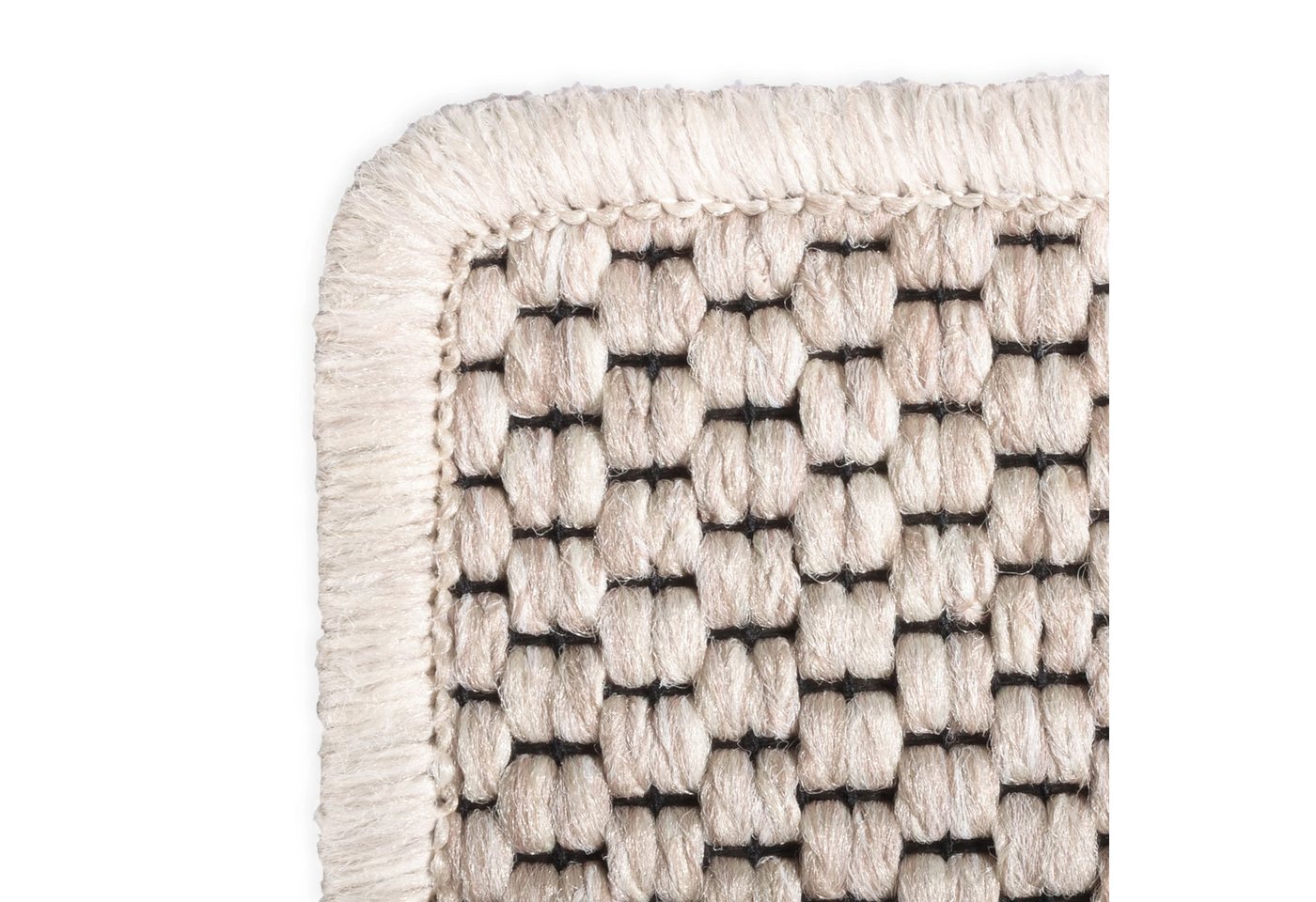 Floordirekt Läufer Kalkutta, robuste & strapazierfähige Sisal-Naturfaser, Rutschfest, rechteckig, Höhe: 5 mm, Sisal Teppichläufer in Boho-Style für alle Räume - – Bild 3 von 5