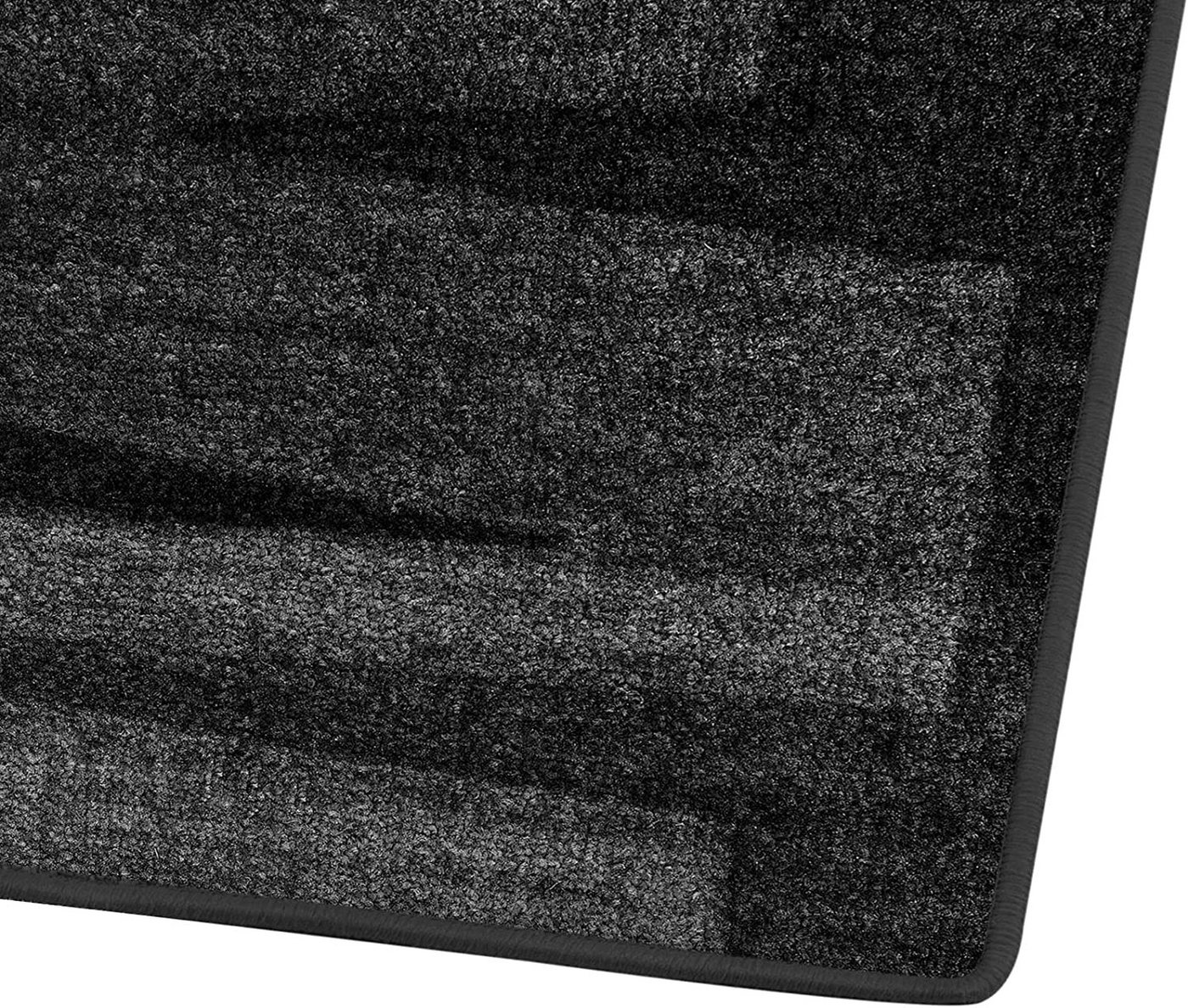 Floordirekt Läufer Via Veneto, Made in Germany Feinvelour Oberfläche Kurzflor, Rutschfest, rechteckig, Höhe: 8.5 mm, verschiedene Größen & Farben, Fußbodenheizu – Bild 4 von 5