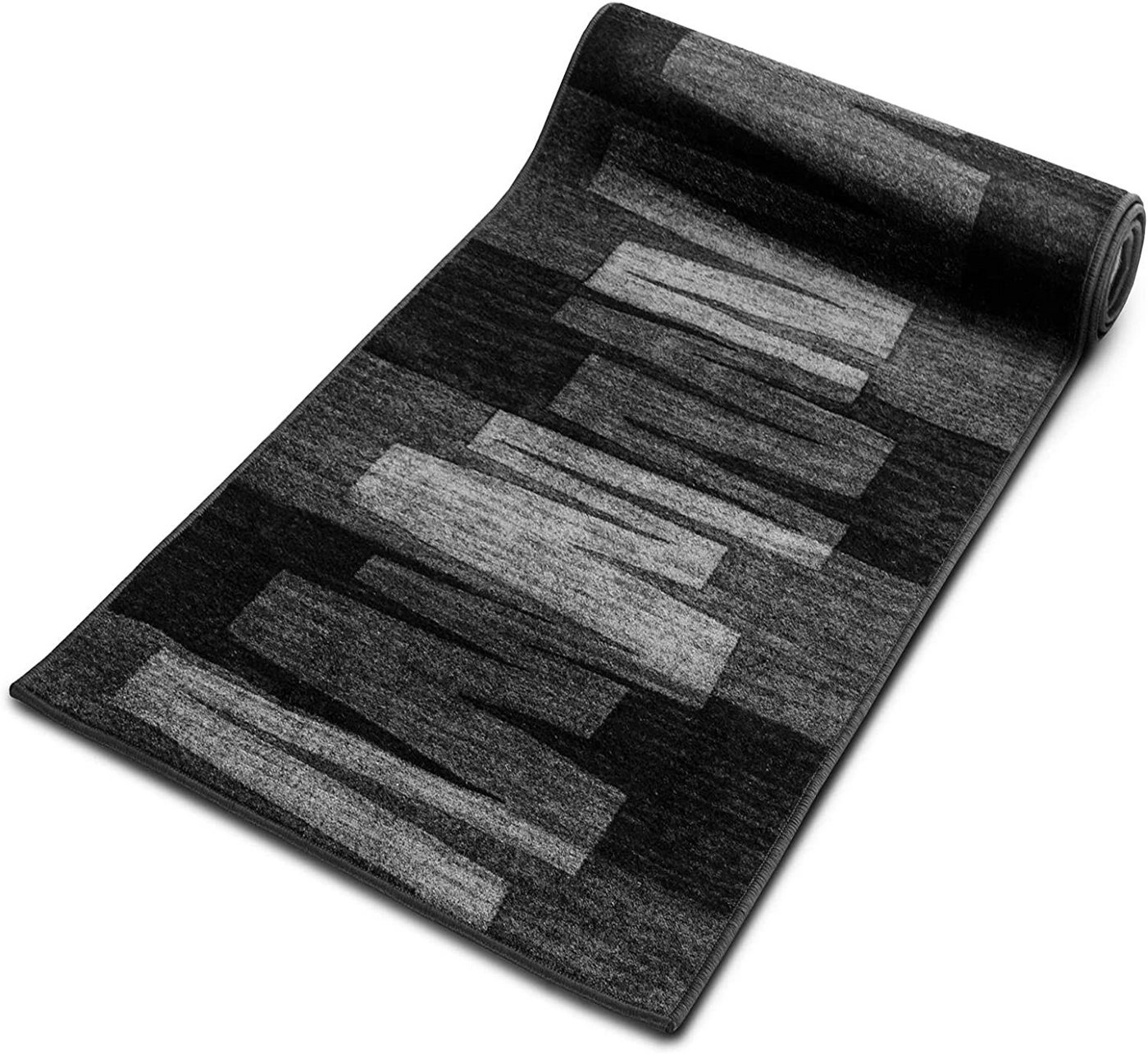 Floordirekt Läufer Via Veneto, Made in Germany Feinvelour Oberfläche Kurzflor, Rutschfest, rechteckig, Höhe: 8.5 mm, verschiedene Größen & Farben, Fußbodenheizu – Bild 5 von 5