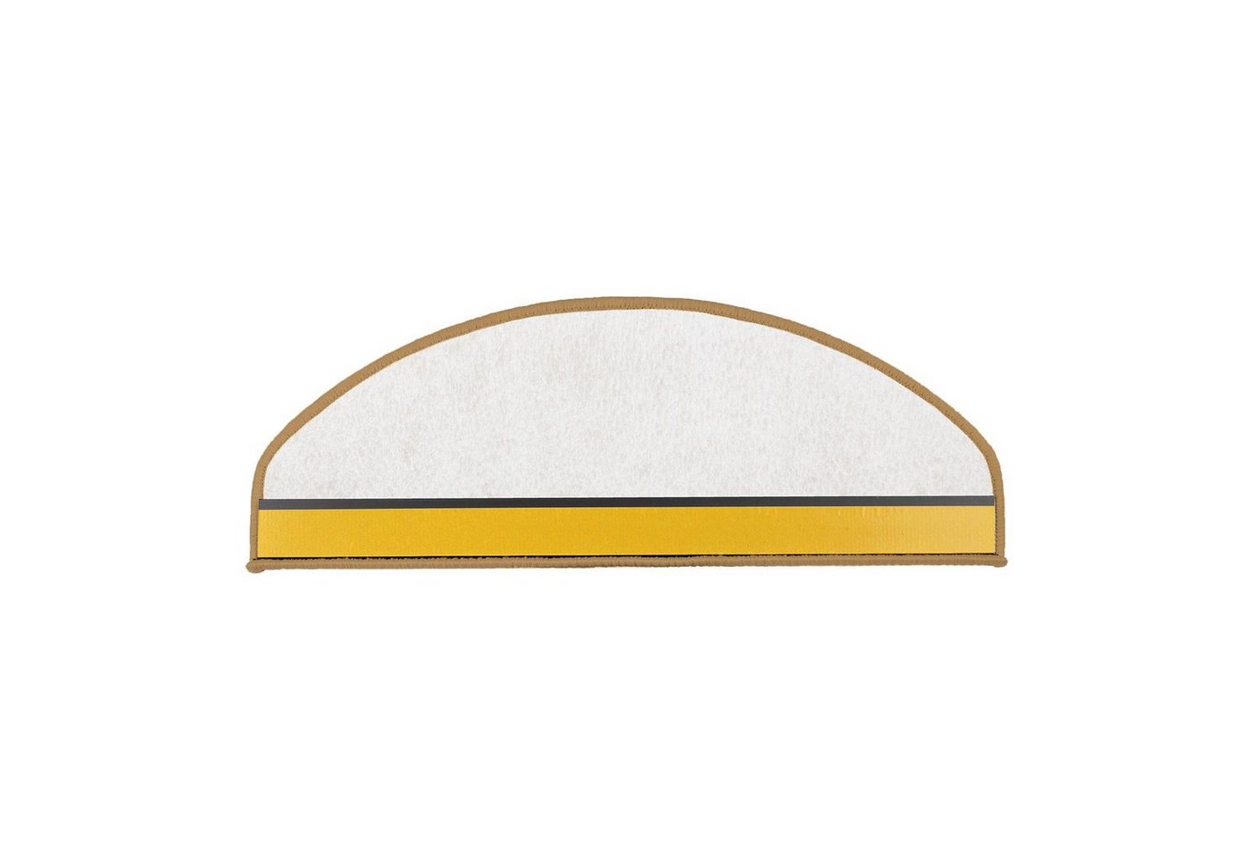 Floordirekt Stufenmatte Kalkutta, Erhältlich in 3 Farben & 3 Größen, Treppenschutz, Halbrund, Höhe: 5 mm – Bild 4 von 5