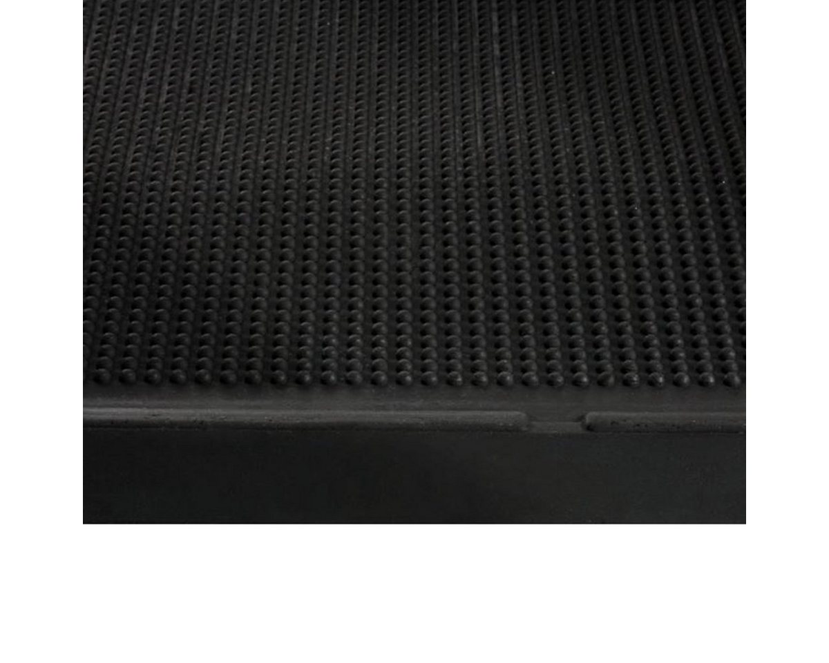 Floordirekt Stufenmatte Santiago, 25x65 cm, Treppenschutz, Außentreppenschutz, rechteckig, aus Gummi – Bild 2 von 4